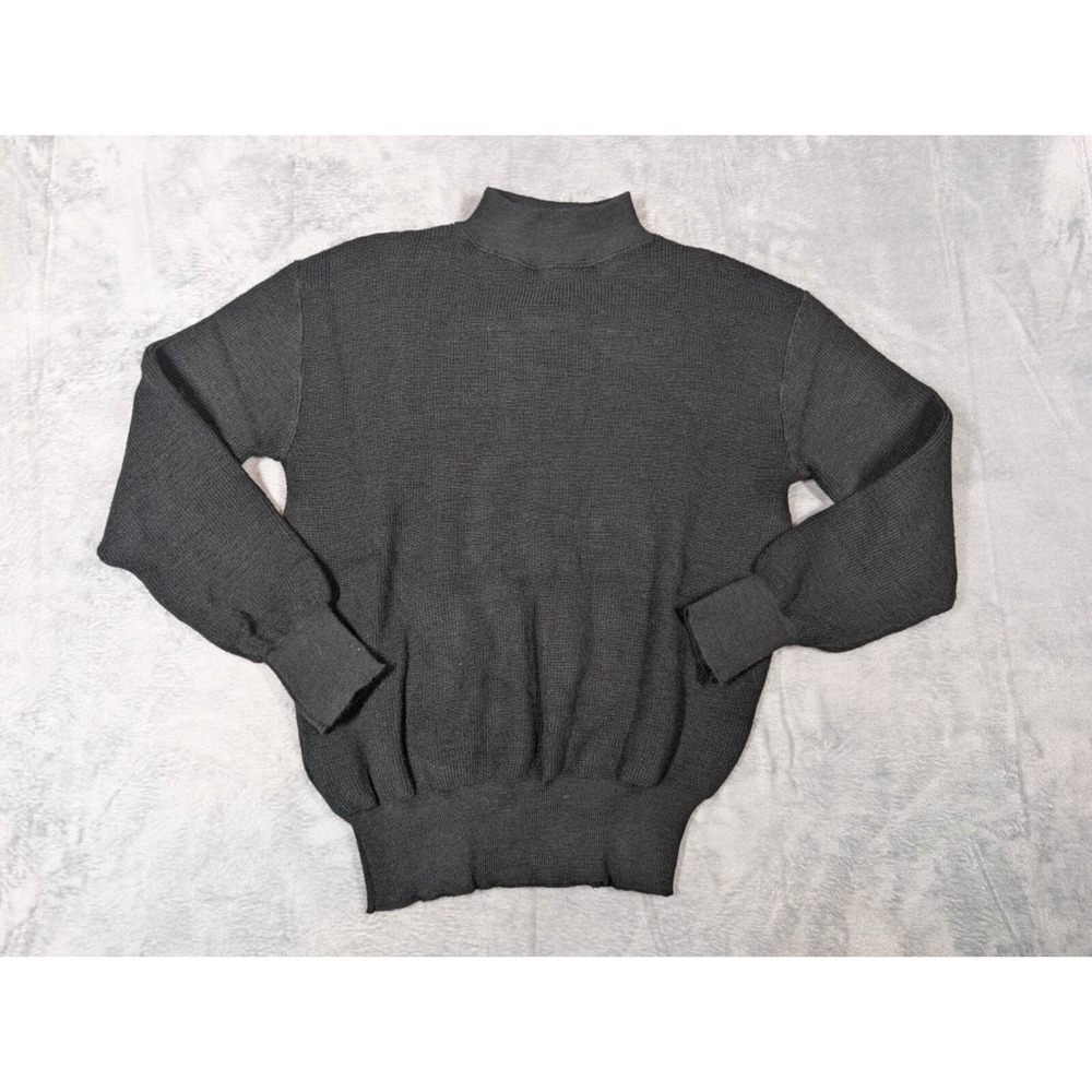Mens Wool Sweater Vintage Military Fr Fire Resistant Sz M medium